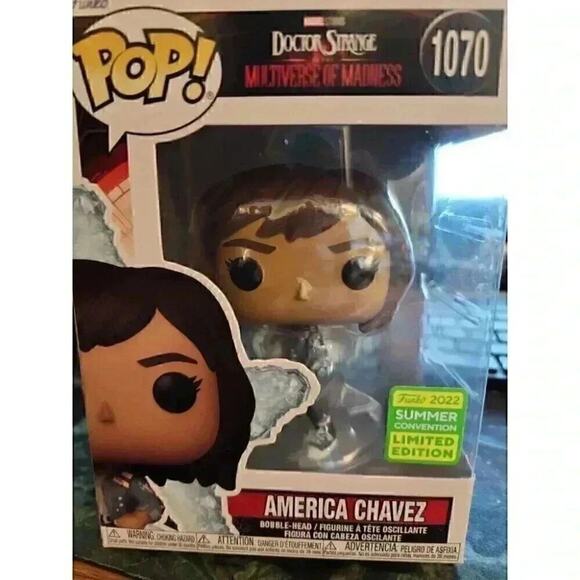 Funko Pop! America Chavez #1070 SDCC Dr. Strange in the multiverse of madness - Picture 1 of 6